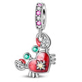 Coral Reef & Sea Turtle Dangle Charm