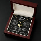 To My Wife Heart Necklace Gift Set