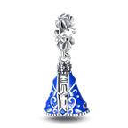 Blue Our Lady Dangle Charm