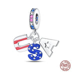 USA 250 Letter Dangle Charm