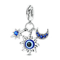 Celestial Evil Eye Sun & Moon Dangle Charm