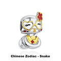 Lucky Cat & Koi Dangle Charm