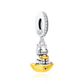Duck in Boat Dangle Charm