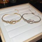 To My Daughter Forever Connected Bracelet Gift Set