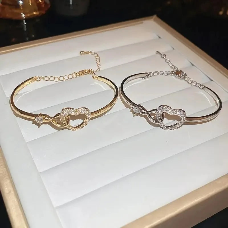 To My Daughter Forever Connected Bracelet Gift Set