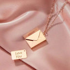 To My Soulmate Envelope Necklace Gift Set