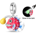 Glow-in-the-Dark Red Anglerfish Dangle Charm