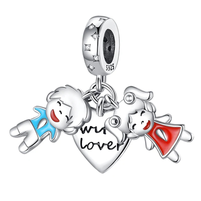With Love Family Cluster Charm