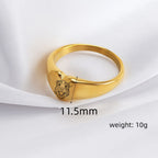 Personalized Pet Portrait Ring