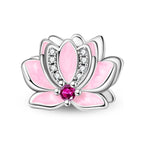 Pink Lotus Charm