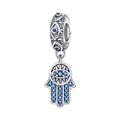 Blue Hamsa Dangle Charm