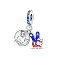 Louisiana Firefighter Dangle Charm
