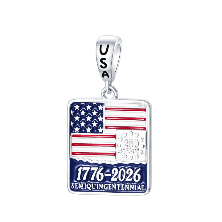USA Semiquincentennial Flag Charm