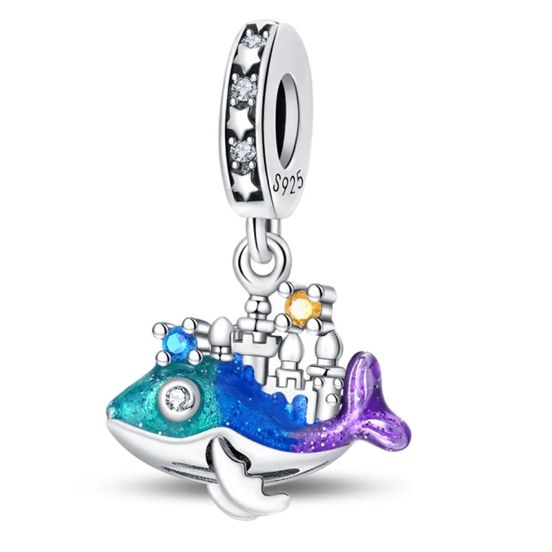 Whale City Dangle Charm