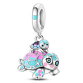 Mother & Baby Sea Turtle Dangle Charm