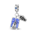 Death Tarot Card Charm