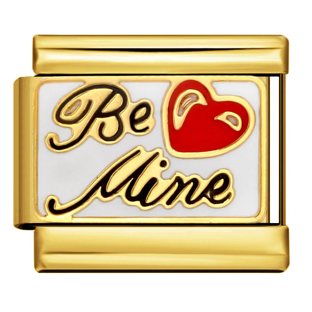 Be Mine Heart Italian Charm