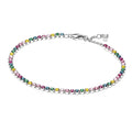 Rainbow Tennis Chain Bracelet