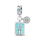 The Chariot Tarot Card Charm