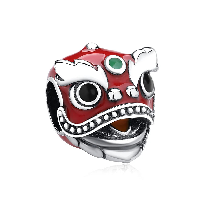 Chinese Lion Dance Charm
