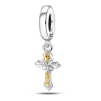 Gold Ankh Cross Charm