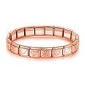 Interlocking Heart Italian Bracelet