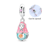Japanese Daruma Doll Dangle Charm