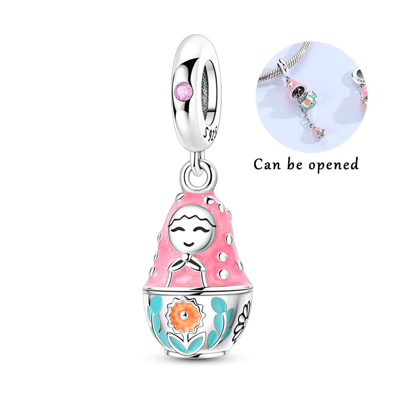 Japanese Daruma Doll Dangle Charm