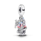 Pink Castle Storybook Charm