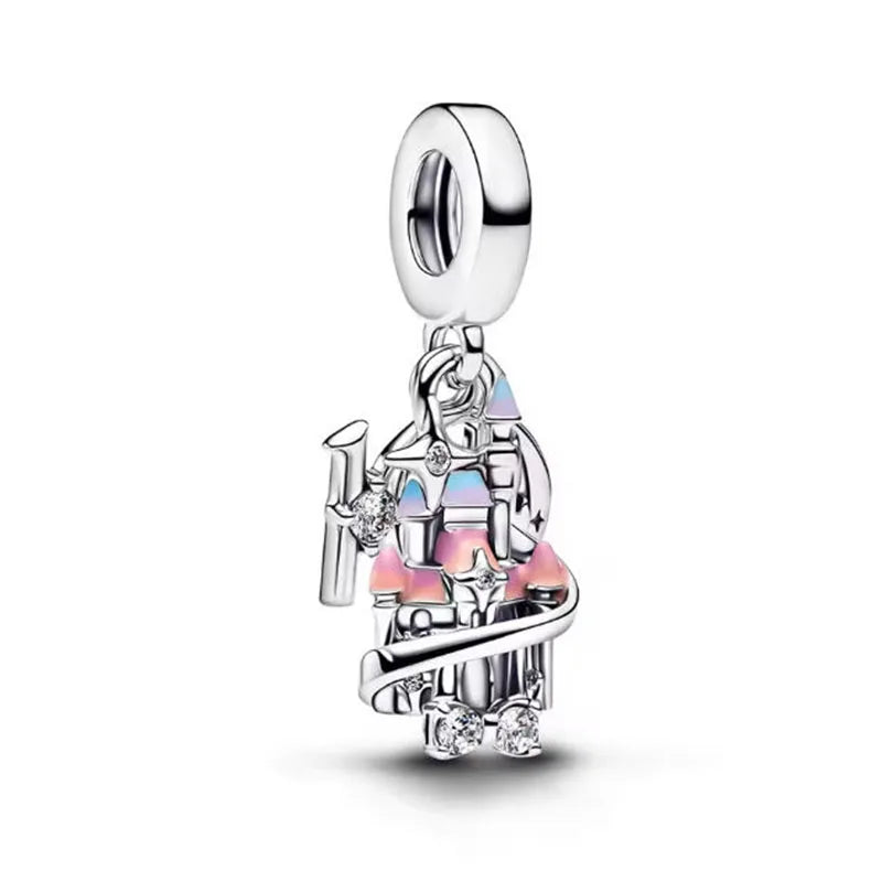 Pink Castle Storybook Charm