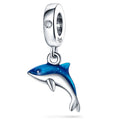Blue Shark Dangle Charm
