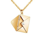 To My Soulmate Envelope Necklace Gift Set