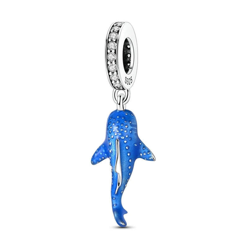 Blue Whale Dangle Charm