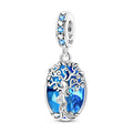 Blue Tree of Life Dangle Charm