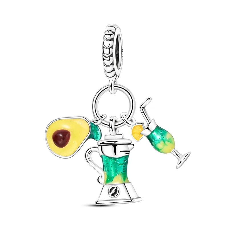 Avocado Smoothie Cluster Charm