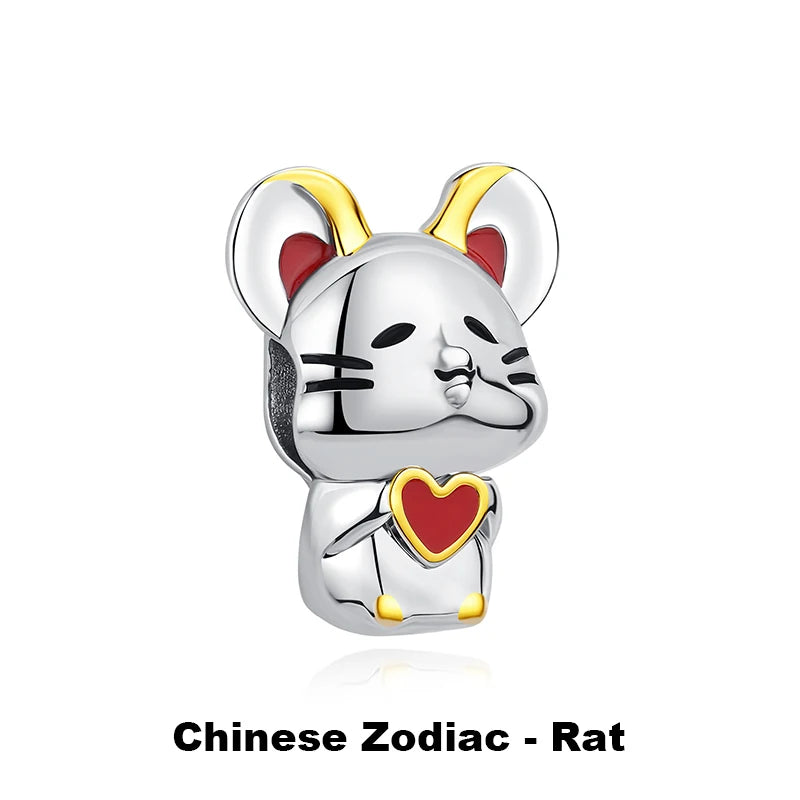 Chinese Zodiac Rat Charm
