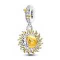 CALEO Charm - Gold Sun & Moon Celestial
