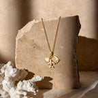 CALEO lifestyle necklace image - Airplane, Globe & Postcard Travel Dangle Charm - 2026-07-22