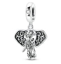 CALEO Charm - Filigree Elephant Head