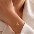 Blue Ocean Crab & Jellyfish Dangle Charm lifestyle jewelry image