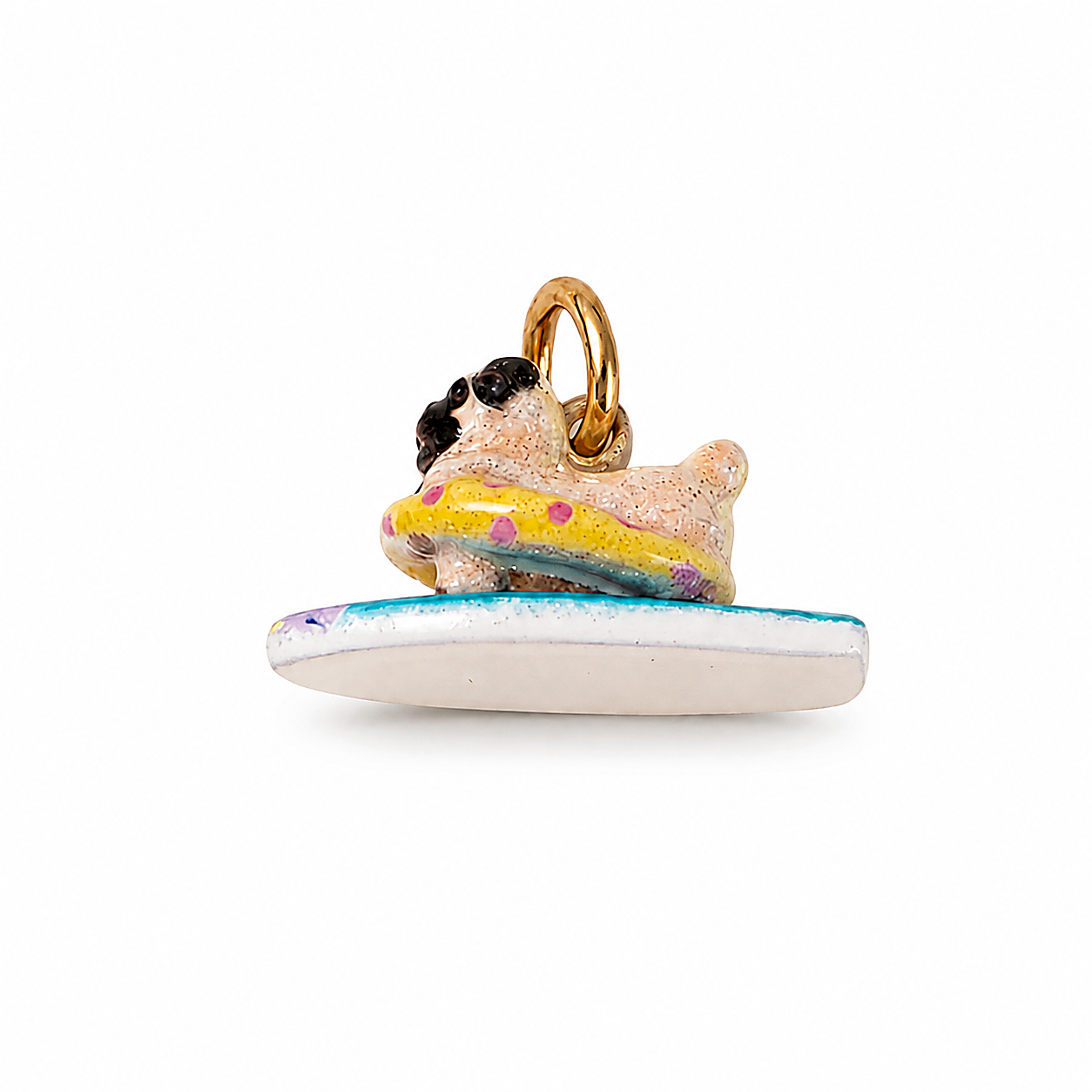 CALEO clean white thumbnail - Cake Surf Pug Pendant Charm - 2026-07-24