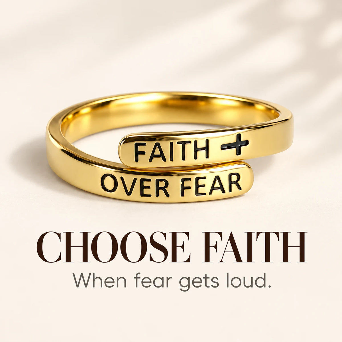 Choose Faith emotional thumbnail for Faith Prevails Ring