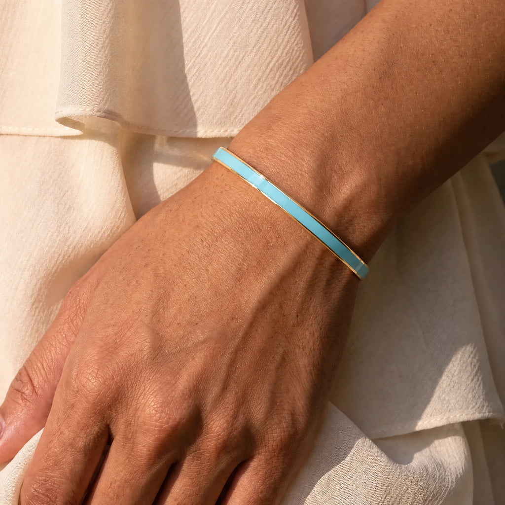 This Too Shall Pass Enamel Cuff Bracelet