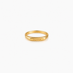 Custom Engraved Name Ring