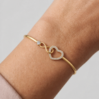 To My Daughter Forever Connected Bracelet Gift Set
