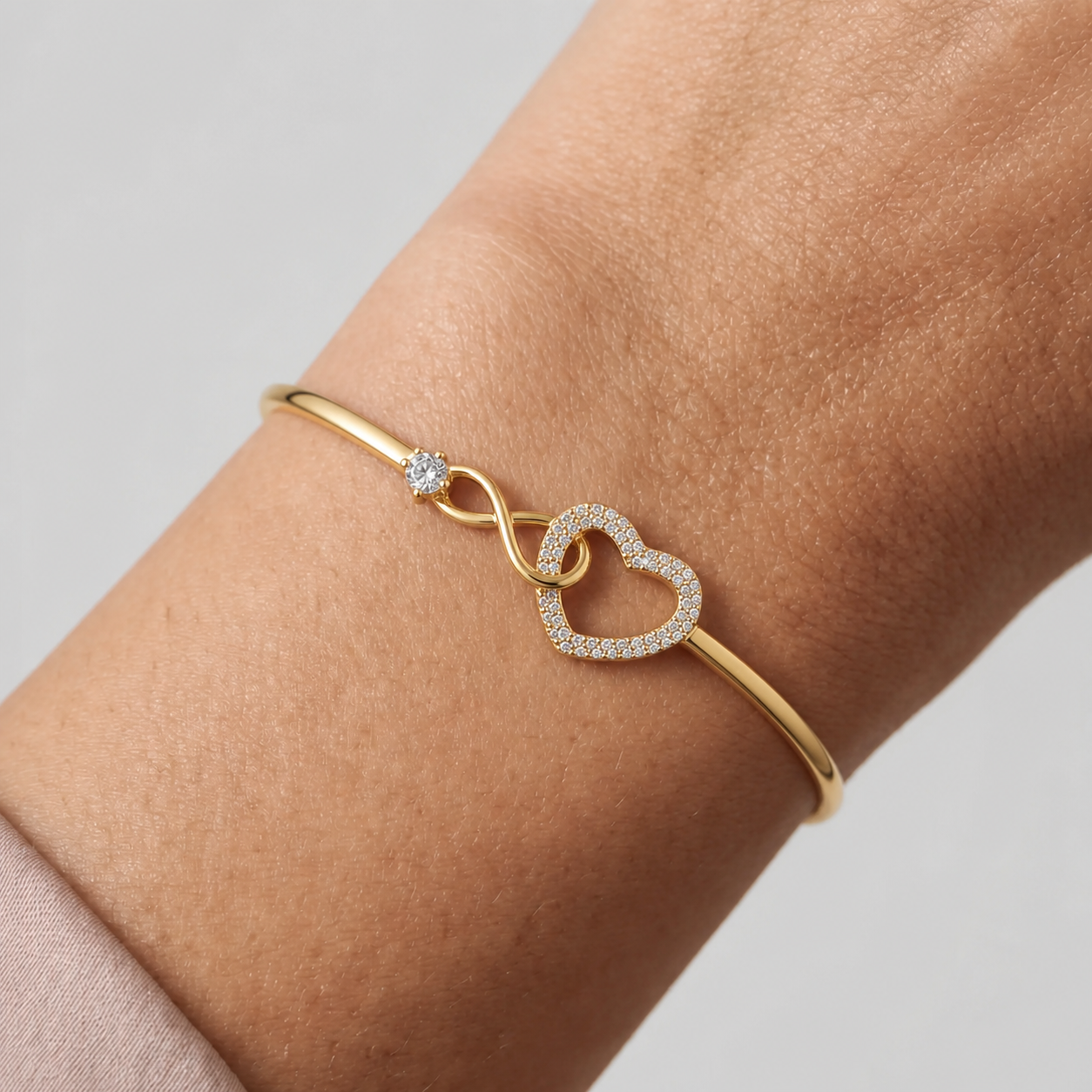 To My Daughter Forever Connected Bracelet Gift Set