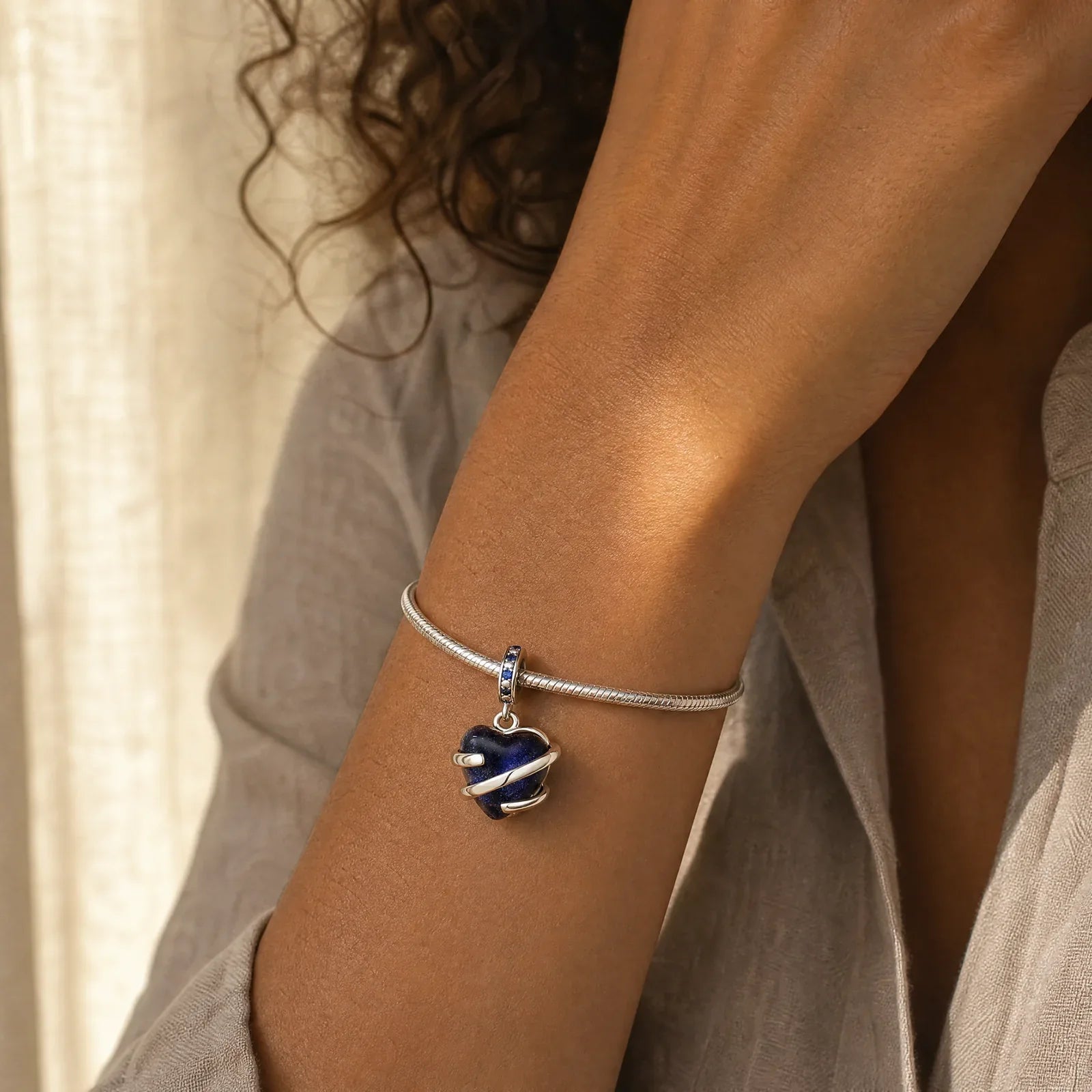 Ghost Bell Charm worn lifestyle
