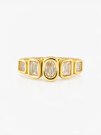 Lumina Ring in 18K gold plated steel