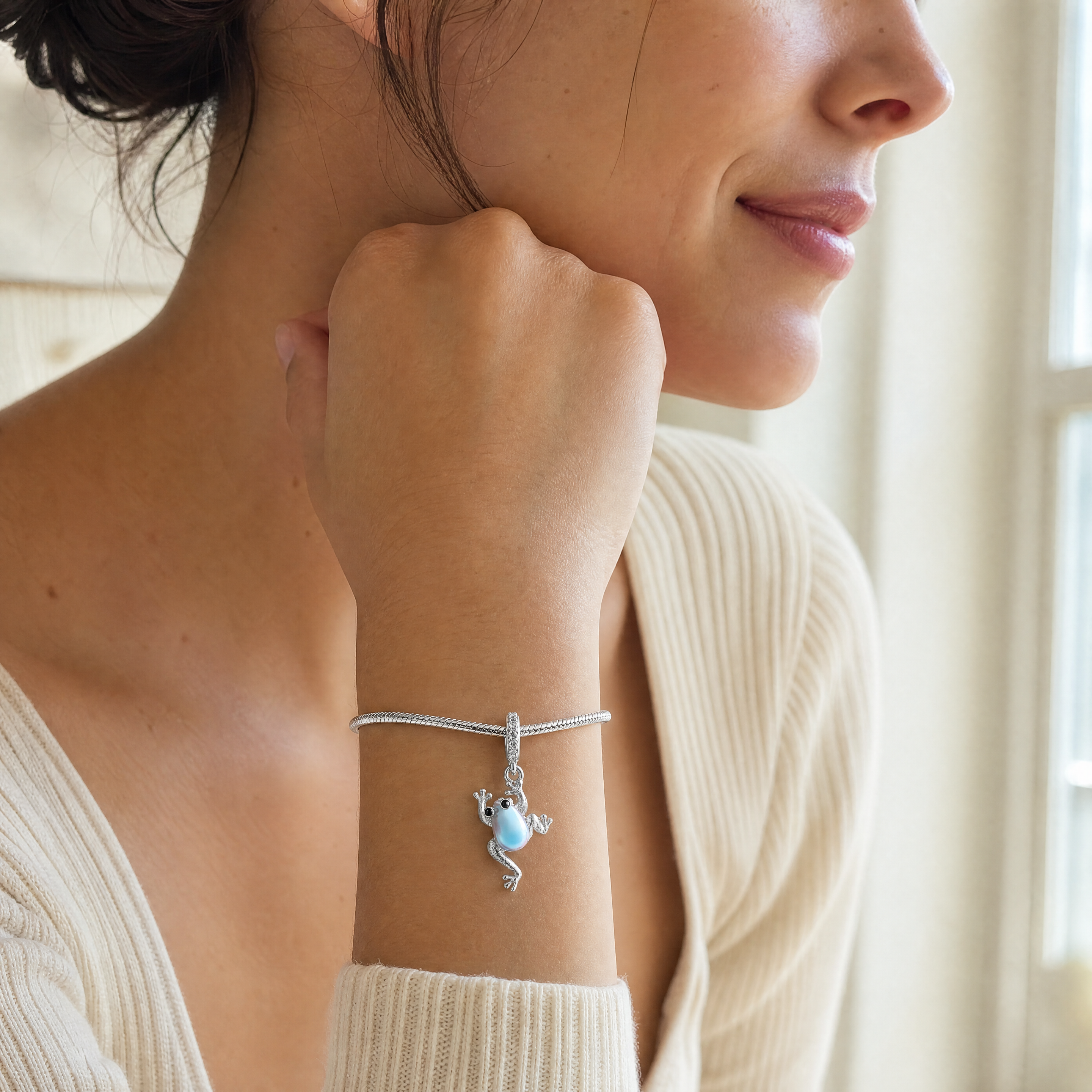 Panda Fairy Charm worn lifestyle