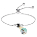 Personalized projection photo bracelet
